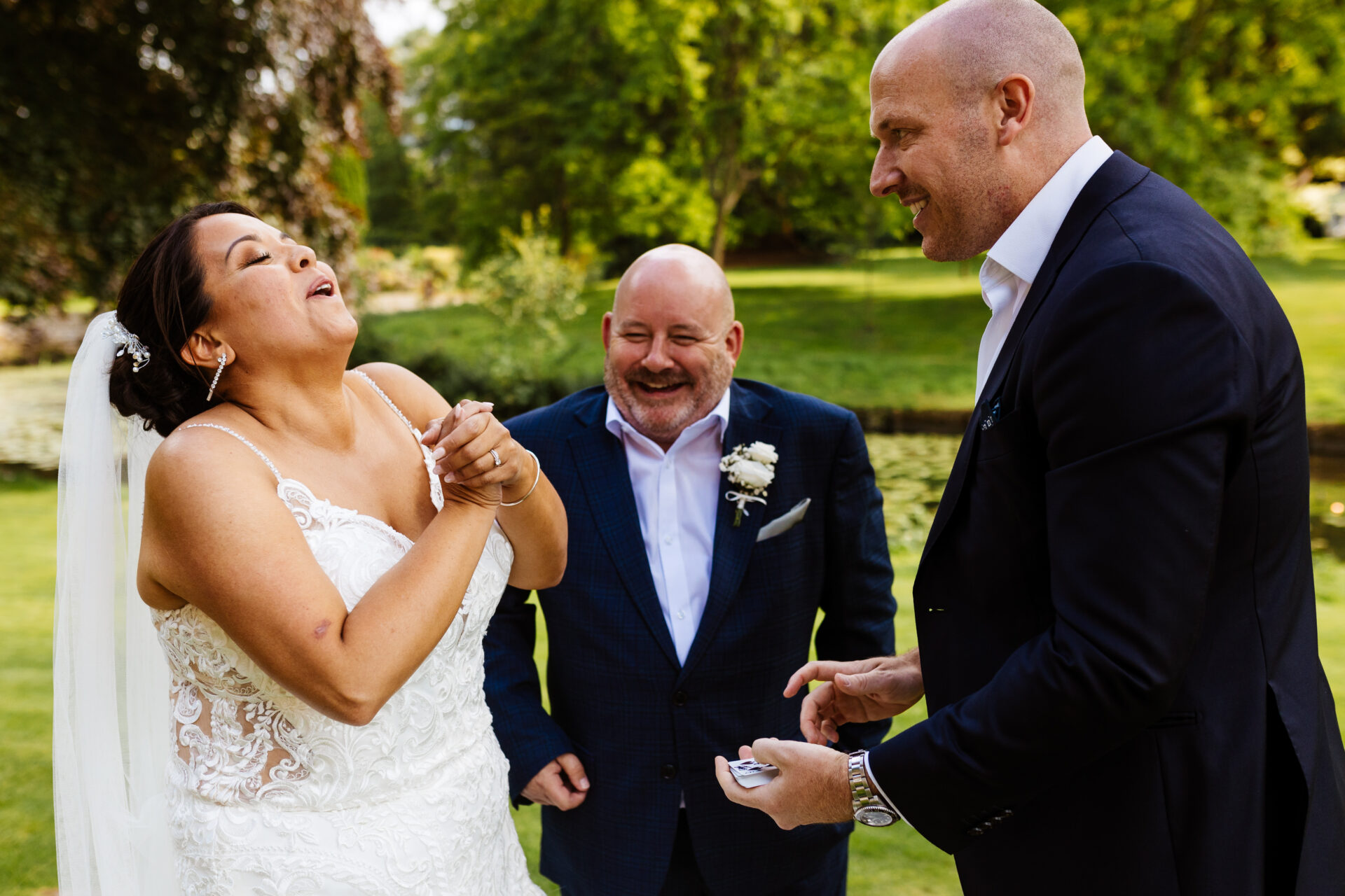 wedding-magician-bride-groom wedding magician