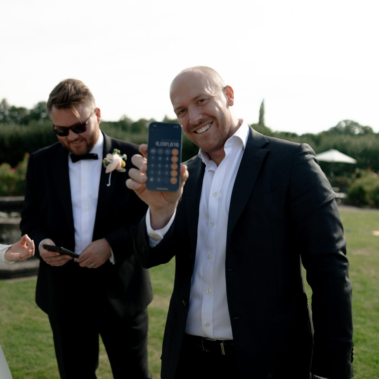 Greg Williamson Magician Greg Williamson Magician at a wedding drinks reception